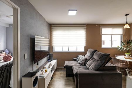 Sala de apartamento para alugar com 1 quarto, 34m² em Barra Funda, São Paulo