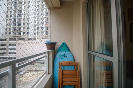 Sala Varanda de apartamento à venda com 2 quartos, 50m² em Rio Comprido, Rio de Janeiro
