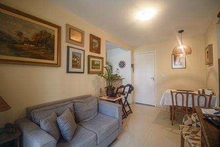 Sala de apartamento à venda com 2 quartos, 50m² em Rio Comprido, Rio de Janeiro