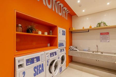 Studio para alugar com 28m², 1 quarto e sem vagaÁrea Comum - Lavanderia
