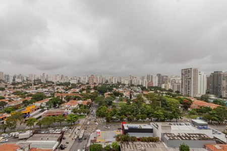 Sacada de kitnet/studio para alugar com 1 quarto, 28m² em Indianópolis, São Paulo