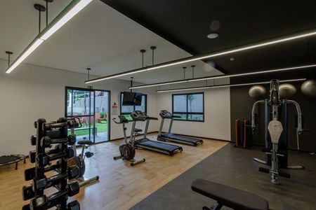 Studio para alugar com 28m², 1 quarto e sem vagaÁrea comum - Academia