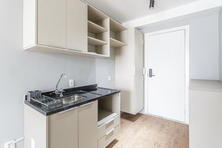 Studio para alugar com 25m², 1 quarto e sem vaga Studio para alugar com 25m², 1 quarto e sem vagaCozinha