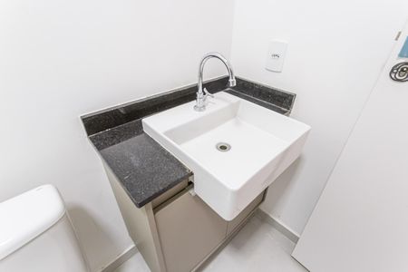 Studio para alugar com 25m², 1 quarto e sem vaga Studio para alugar com 25m², 1 quarto e sem vagaBanheiro