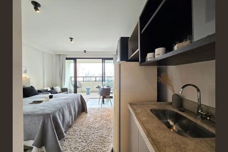 Studio de kitnet/studio para alugar com 1 quarto, 30m² em Vila Olímpia, São Paulo