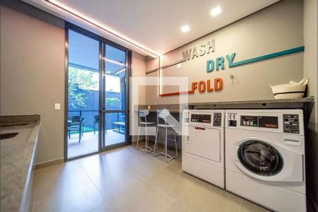 Studio para alugar com 28m², 1 quarto e sem vagaLavanderia