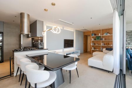 Sala de apartamento à venda com 3 quartos, 167m² em Jardim das Acacias, São Paulo