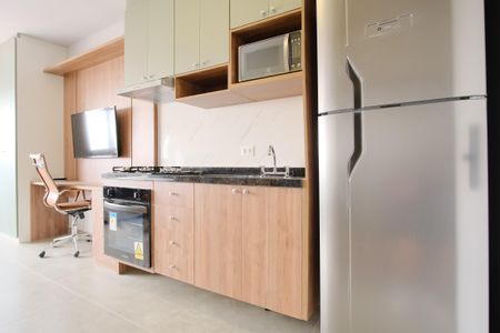 Studio à venda com 28m², 1 quarto e sem vagaCozinha