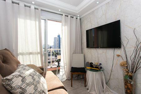 Sala de apartamento à venda com 3 quartos, 63m² em Chácara Califórnia, São Paulo