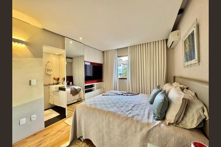 Suíte de apartamento à venda com 3 quartos, 110m² em Cidade Jardim, Belo Horizonte