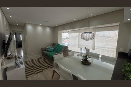 Sala - Sala de Jantar de apartamento à venda com 3 quartos, 80m² em Vila Homero Thon, Santo André