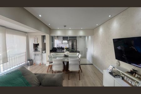 Sala - Sala de Jantar de apartamento à venda com 3 quartos, 80m² em Vila Homero Thon, Santo André