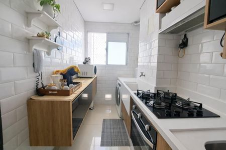 Cozinha de apartamento para alugar com 2 quartos, 50m² em Padroeira, Osasco