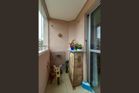 Apartamento à venda com 59m², 2 quartos e 1 vagaVaranda