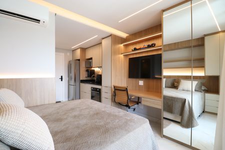 Apartamento para alugar com 28m², 1 quarto e sem vagaSala/Quarto