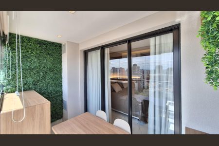 Apartamento para alugar com 28m², 1 quarto e sem vagaVaranda