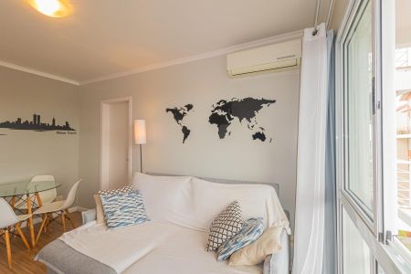 Sala de apartamento para alugar com 1 quarto, 40m² em Igara, Canoas