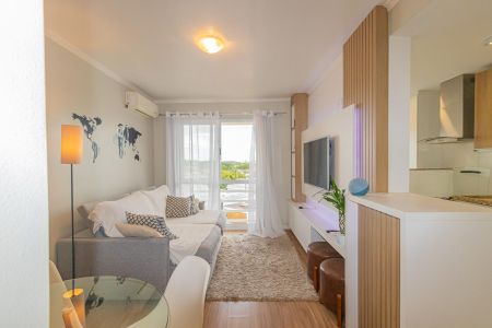 Sala de apartamento para alugar com 1 quarto, 40m² em Igara, Canoas