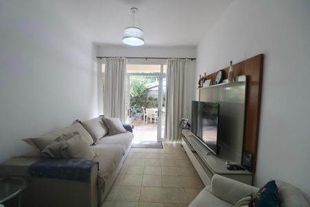Sala de apartamento para alugar com 2 quartos, 110m² em Jardim Três Marias, Guarujá