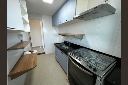 Cozinha de apartamento para alugar com 3 quartos, 139m² em Santa Mônica, Uberlândia