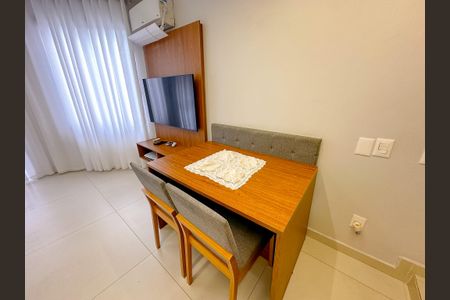 Sala de Jantar de casa de condomínio para alugar com 3 quartos, 112m² em Canasvieiras, Florianópolis