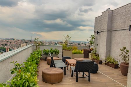 Apartamento para alugar com 35m², 2 quartos e 1 vaga