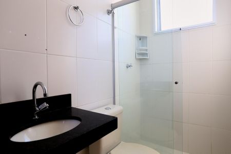 Apartamento para alugar com 64m², 2 quartos e 2 vagasBanheiro da Suíte 1