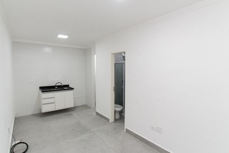 Sala e Cozinha de apartamento para alugar com 1 quarto, 40m² em Vila Maria, São Paulo