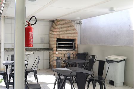 Apartamento à venda com 38m², 1 quarto e 1 vagaChurrasqueira