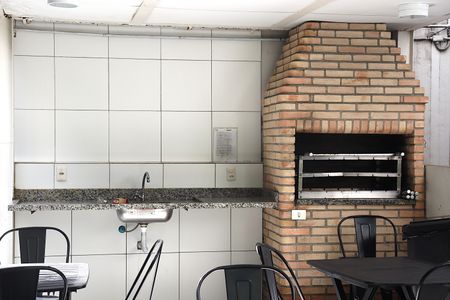 Apartamento à venda com 38m², 1 quarto e 1 vagaChurrasqueira