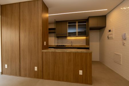 Sala-Cozinha de apartamento para alugar com 1 quarto, 51m² em Alphaville Industrial, Barueri