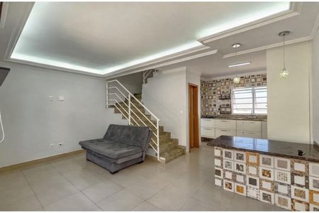 Sala/cozinha de casa de condomínio à venda com 3 quartos, 99m² em Vila Brasilio Machado, São Paulo
