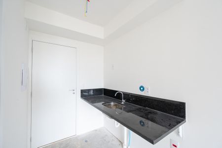 Studio à venda com 27m², 1 quarto e sem vagaCozinha