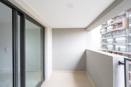 Studio à venda com 27m², 1 quarto e sem vagaVaranda