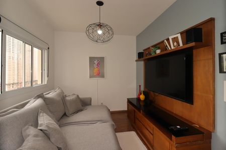 Sala de apartamento à venda com 2 quartos, 92m² em Jardim, Santo André