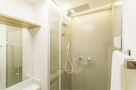 Apartamento para alugar com 30m², 1 quarto e sem vagaBanheiro da Suíte