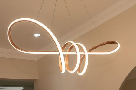 Apartamento para alugar com 71m², 3 quartos e 1 vagaDetalhe Sala-Lustre