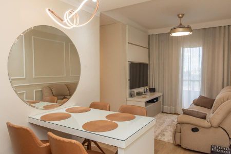 Sala de apartamento para alugar com 3 quartos, 71m² em Vila Omar, Americana