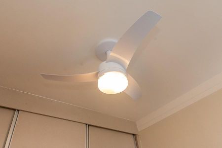 Apartamento para alugar com 71m², 3 quartos e 1 vagaDetalhe Quarto 1-Ventilador