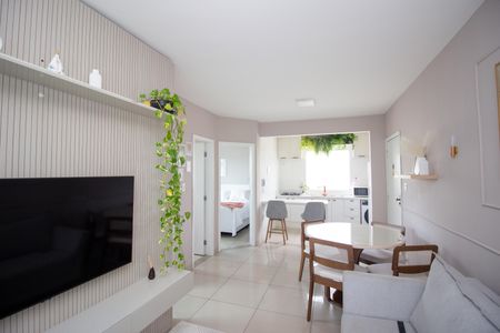 Sala de apartamento à venda com 2 quartos, 56m² em Arvoredo, Contagem