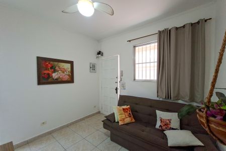 Sala de apartamento para alugar com 1 quarto, 38m² em Guilhermina, Praia Grande