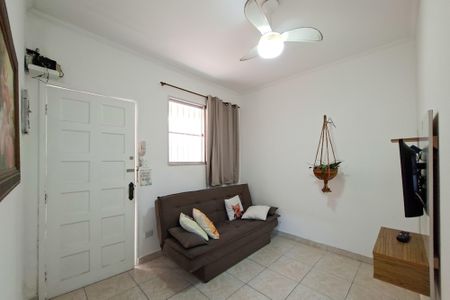 Sala de apartamento para alugar com 1 quarto, 38m² em Guilhermina, Praia Grande