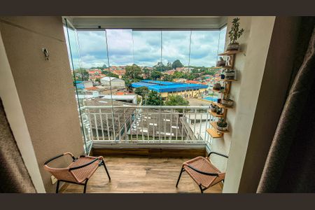 Varanda da Sala de apartamento à venda com 2 quartos, 65m² em Interlagos, São Paulo