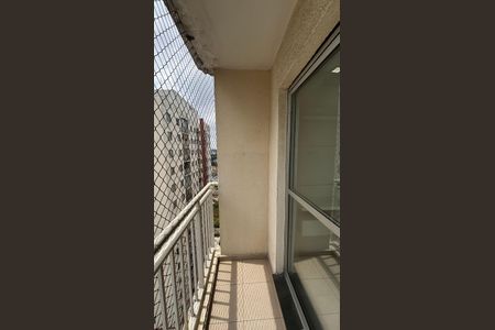 Sala - Sala de Jantar Varanda de apartamento para alugar com 2 quartos, 47m² em Vila Homero Thon, Santo André