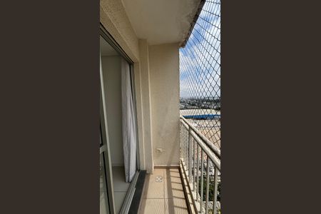 Sala - Sala de Jantar Varanda de apartamento para alugar com 2 quartos, 47m² em Vila Homero Thon, Santo André