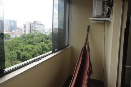 Varanda da Sala de apartamento para alugar com 2 quartos, 125m² em Ponta da Praia, Santos