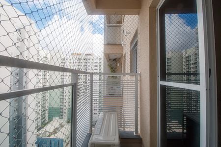 Sala Varanda de apartamento à venda com 2 quartos, 50m² em Santo Cristo, Rio de Janeiro