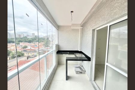 Varanda da Sala de apartamento para alugar com 1 quarto, 33m² em Santana, São Paulo