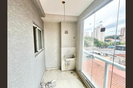 Varanda da Sala de apartamento para alugar com 1 quarto, 33m² em Santana, São Paulo