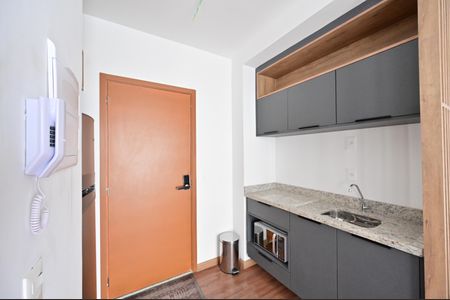 Studio à venda com 26m², 1 quarto e sem vagaCozinha